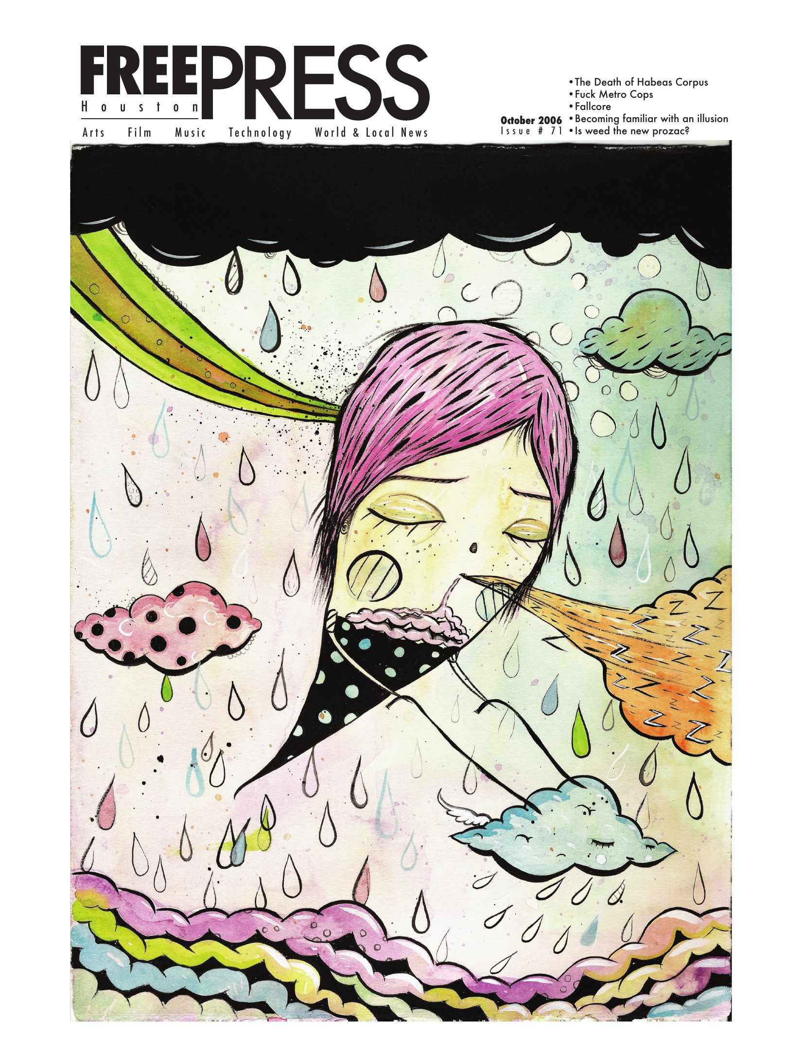 Free Press Houston cover, October 2006