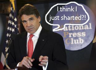 Gov. Perry makes corruption look sexy!