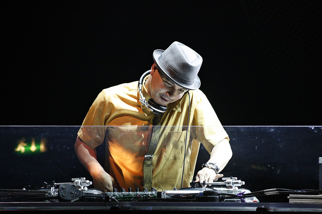 Mix Master Mike, sourced portrait photograph (2007)