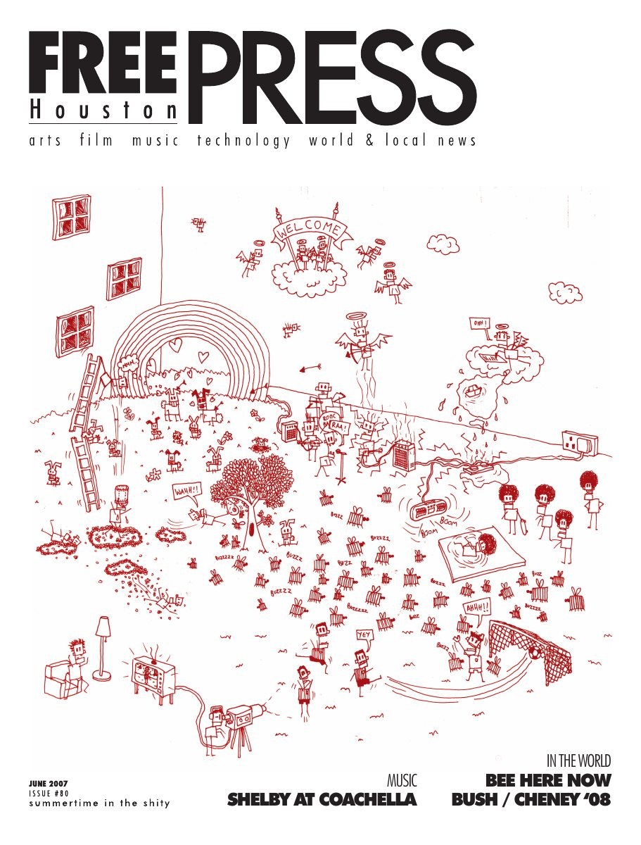 Free Press Houston cover, June 2007