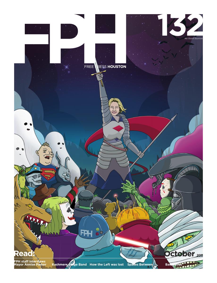 Free Press Houston cover, October 2011