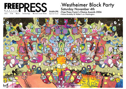 Free Press Houston cover, NOVEMBER 2006