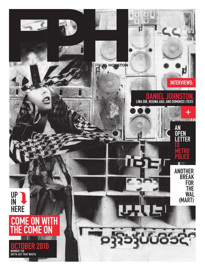 Free Press Houston cover, October 2010