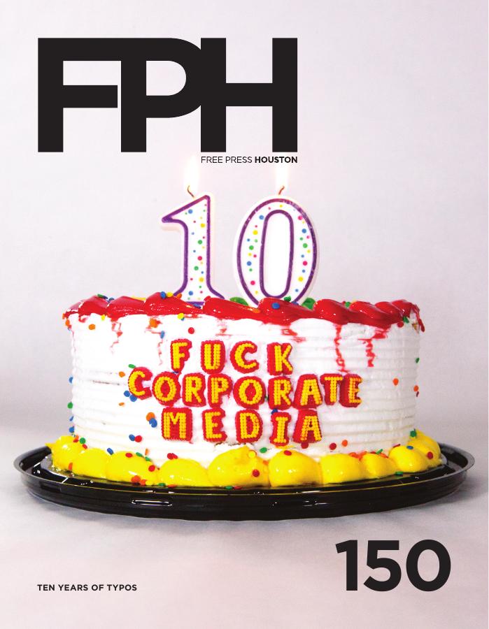 Free Press Houston cover, March 2013