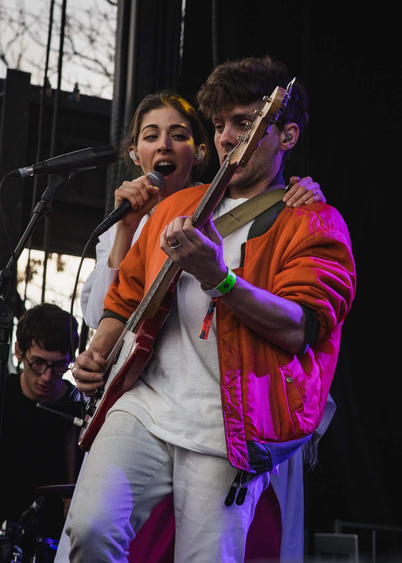 Chairlift, sourced portrait photograph (2016)