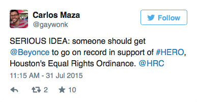 Student Activists Call on Beyoncé to Support HERO