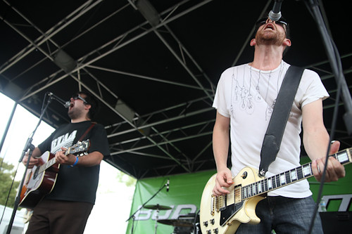 Roky Moon & BOLT! performing at Summer Fest, August 9, 2009