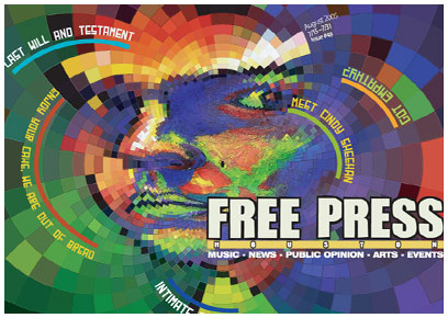 Free Press Houston cover, AUGUST 2005