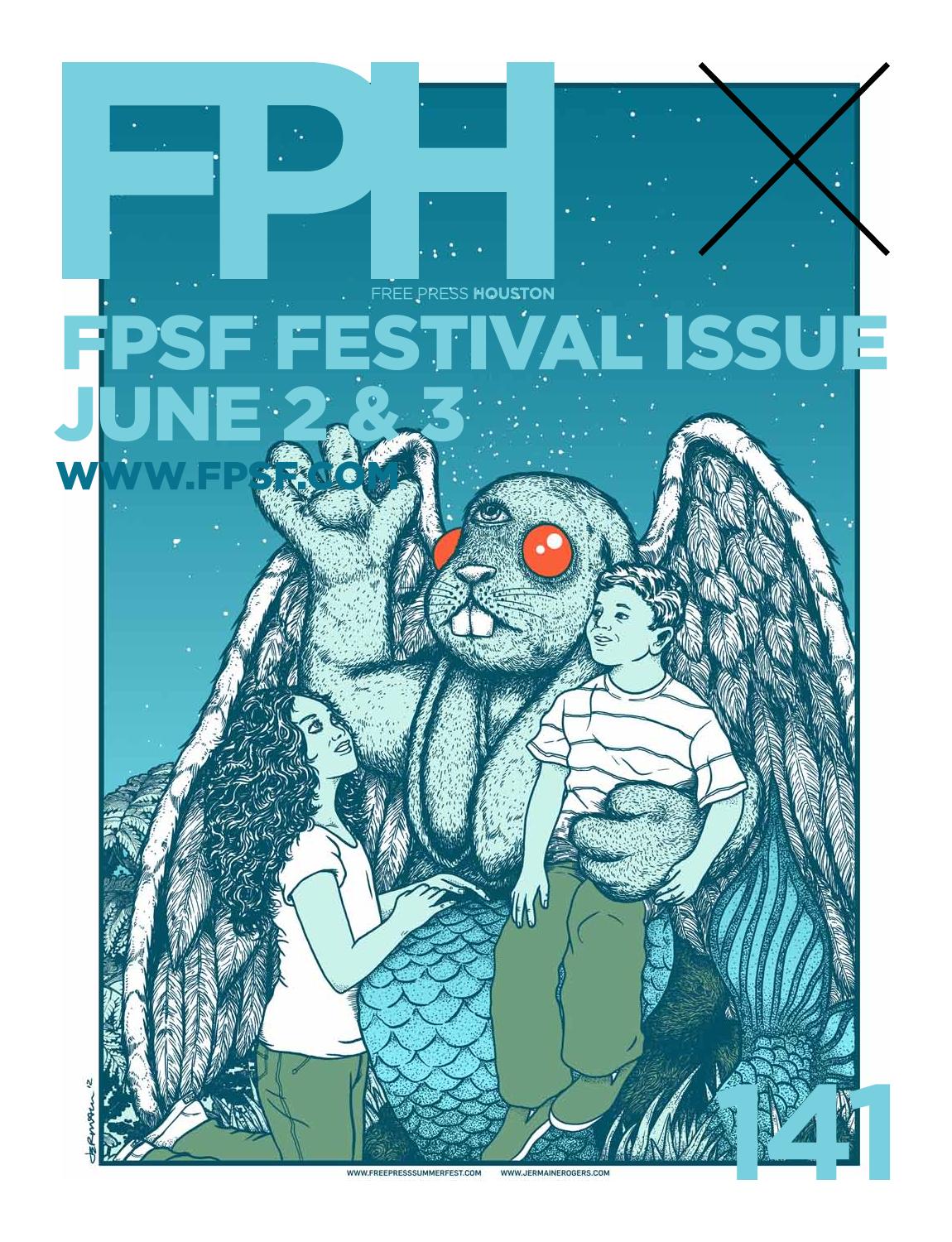 Free Press Houston cover, JUNE 2012