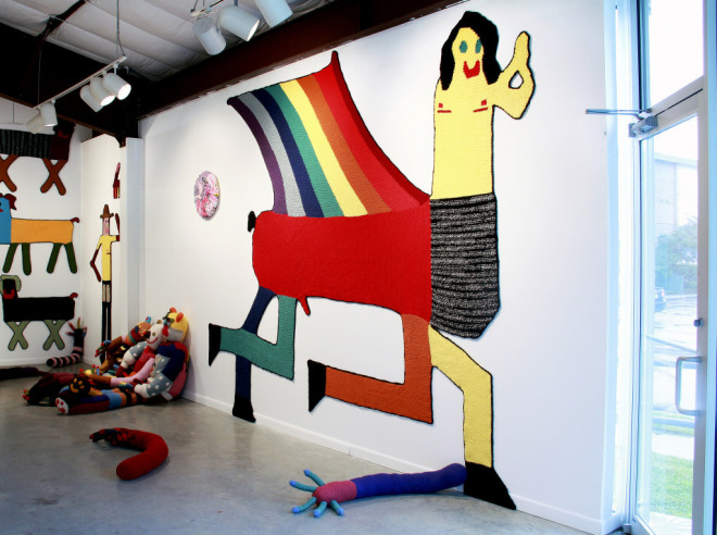 One of Chandler’s ‘Queering the Lines’ centaurs. Photo: Iva Kinnaird