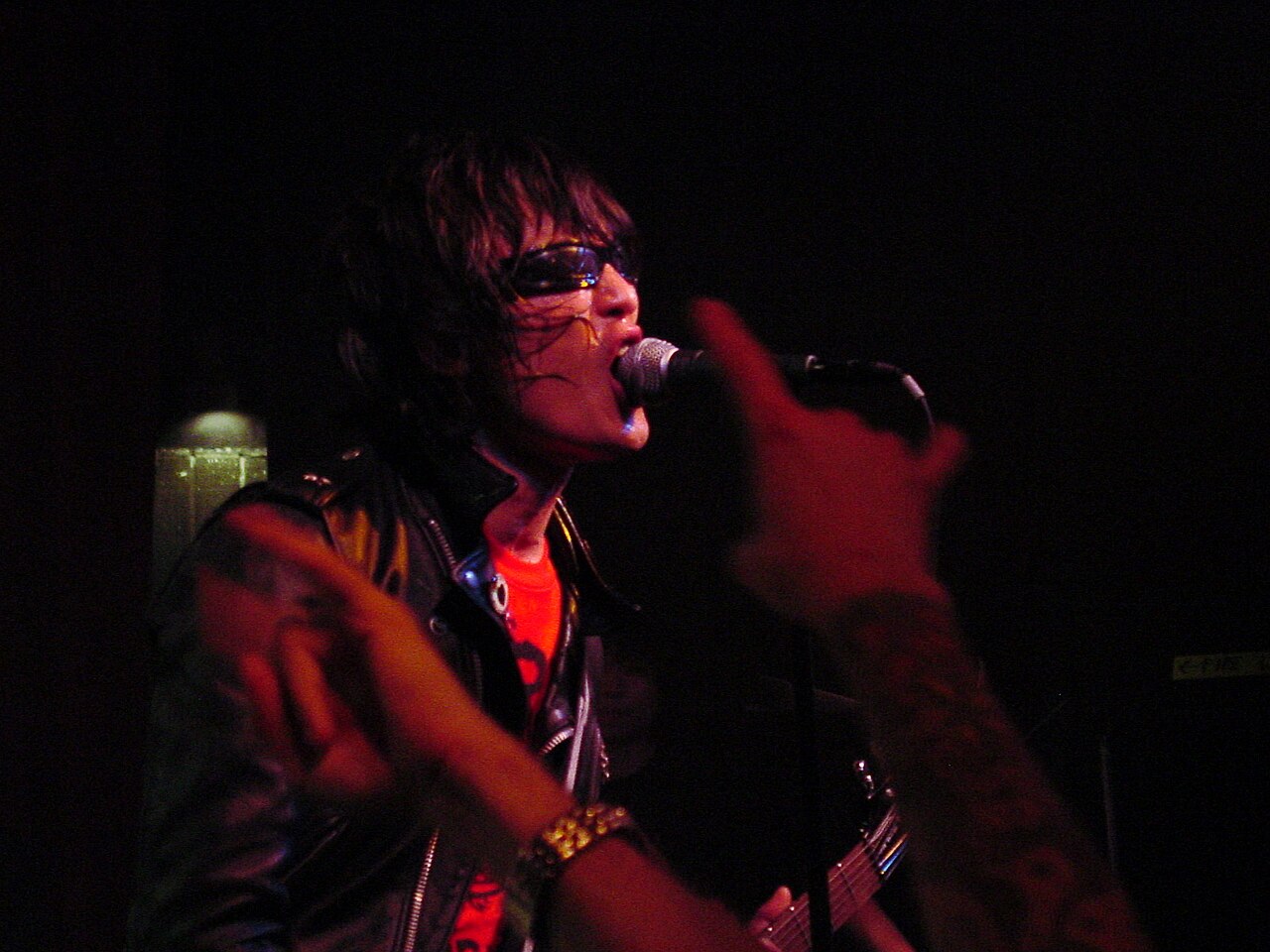 Guitar Wolf, sourced portrait photograph (2005)