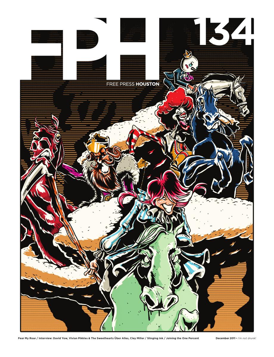 Free Press Houston cover, December 2011