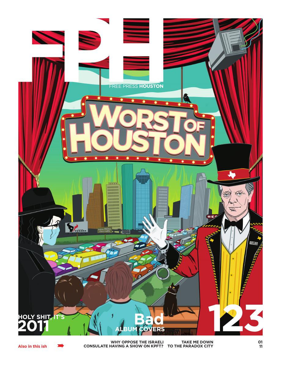 Free Press Houston cover, January 2011