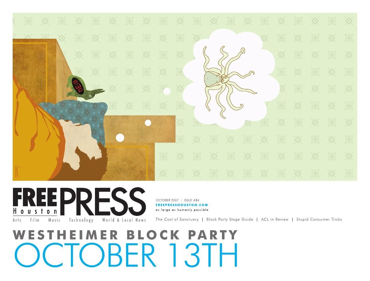 Free Press Houston cover, October 2007