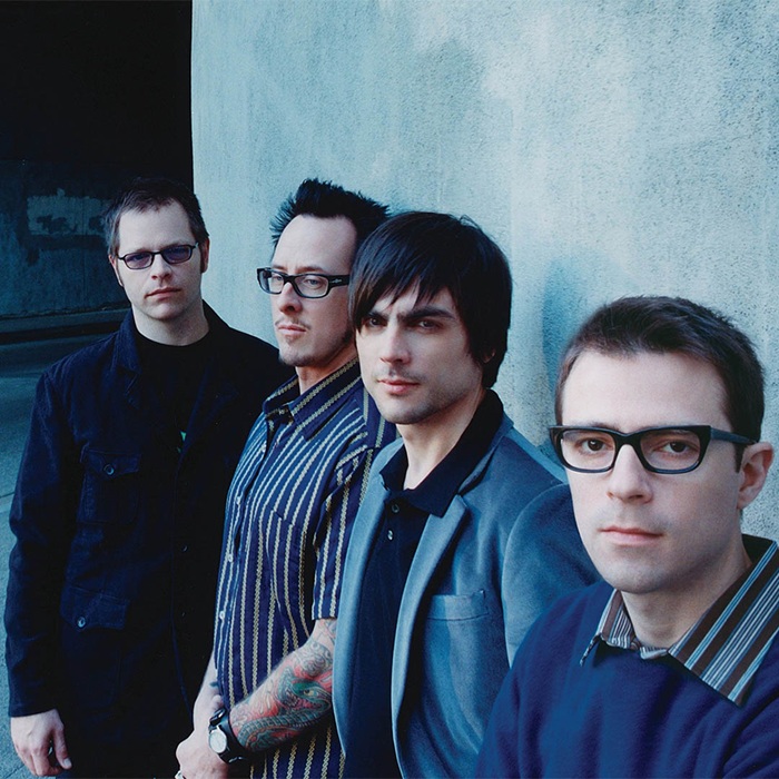 Weezer, portrait published on the 2015 Free Press Summer Fest site
