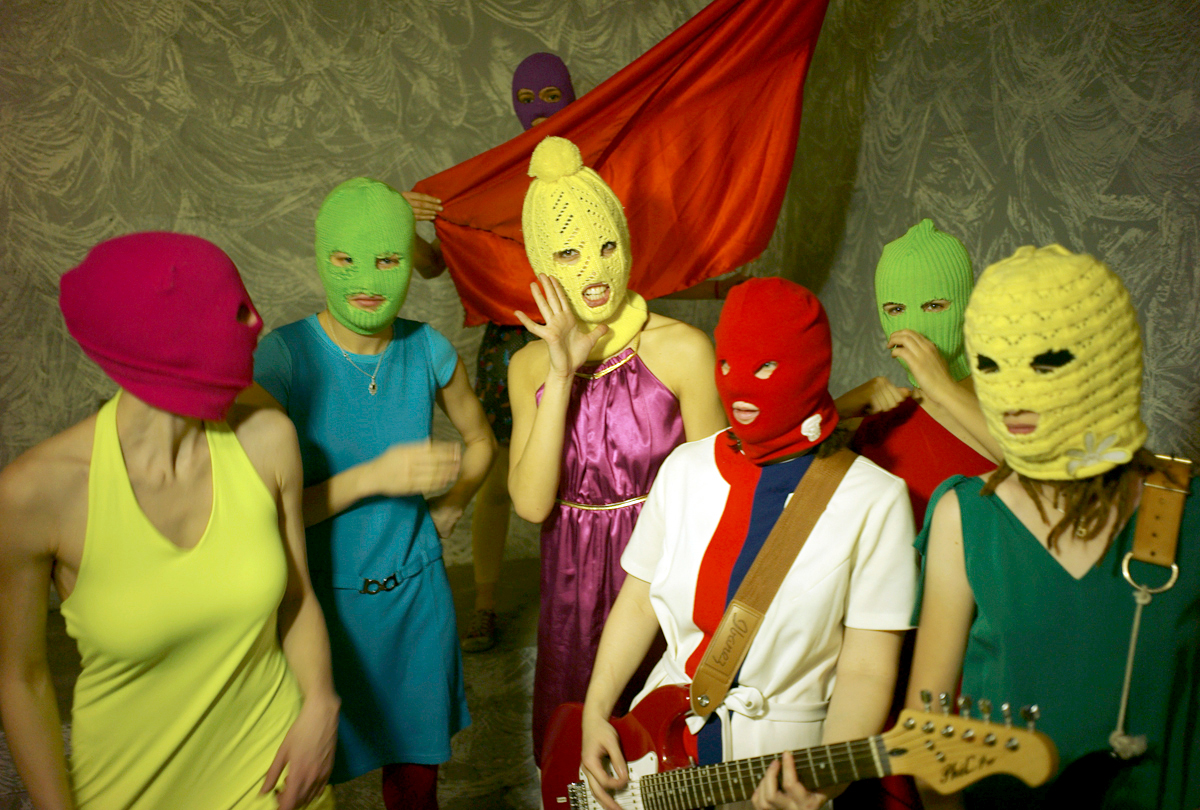 Pussy Riot, sourced portrait photograph (2012)
