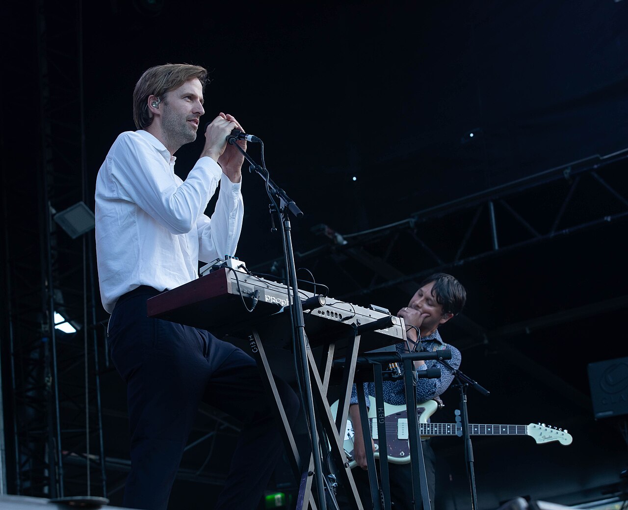 Cut Copy, sourced portrait photograph (2018)