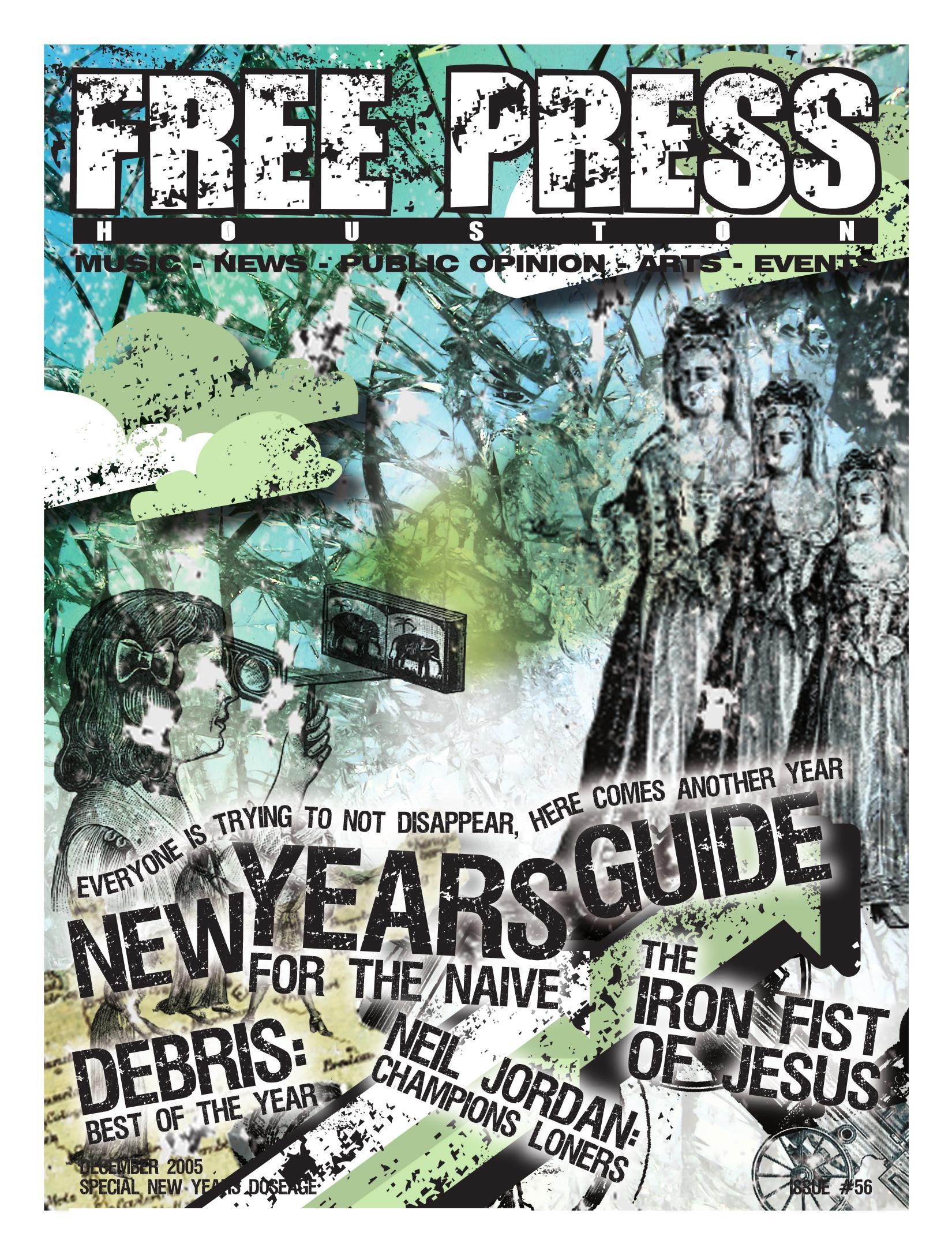 Free Press Houston cover, December 2005, second edition