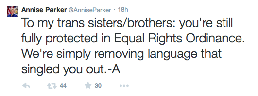 parker tweet