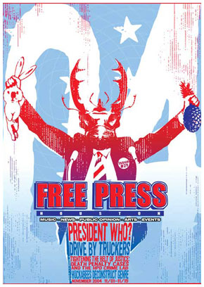 Free Press Houston cover, NOVEMBER 2004