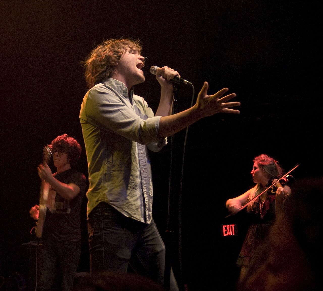 Ra Ra Riot, sourced portrait photograph (2009)