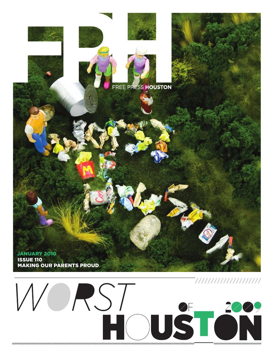 Free Press Houston cover, January 2010