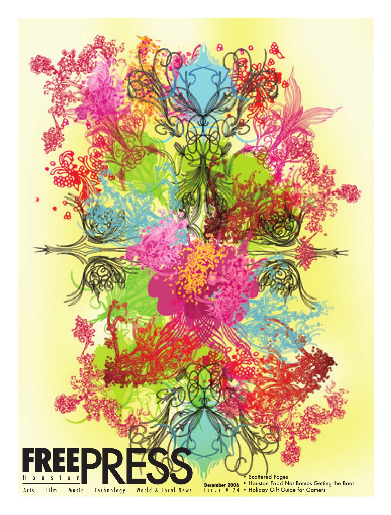 Free Press Houston cover, December 2006