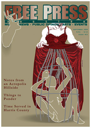 Free Press Houston cover, SEPTEMBER 2004