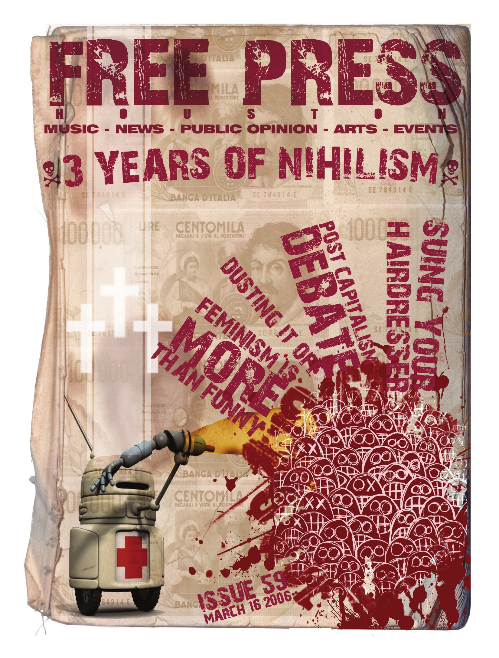 Free Press Houston cover, February 2006, second edition