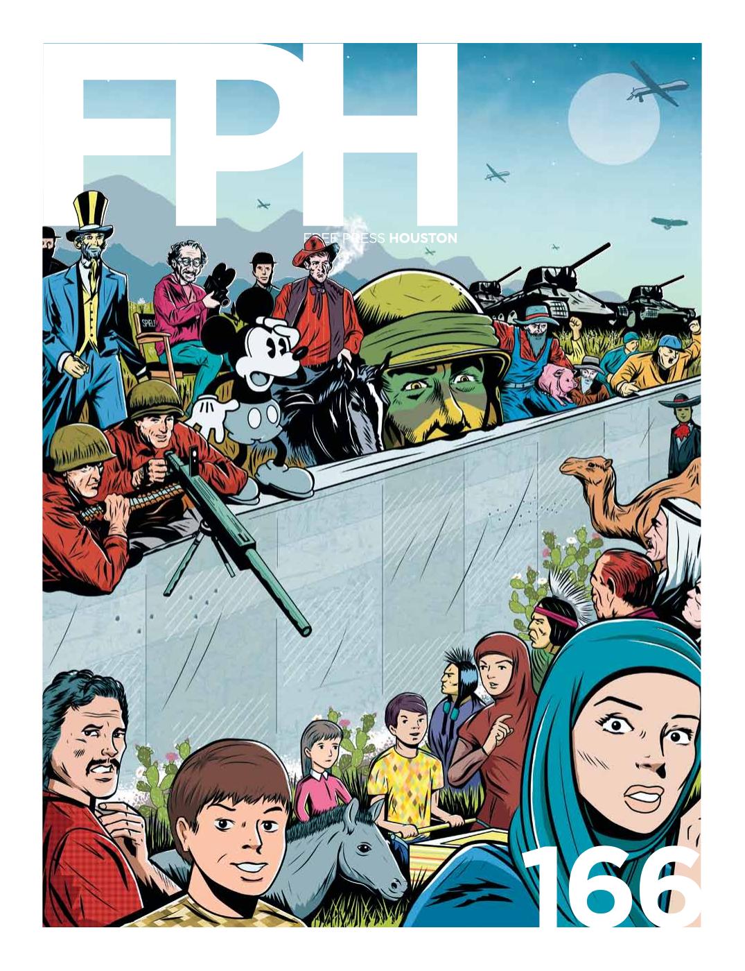 Free Press Houston cover, AUGUST 2014