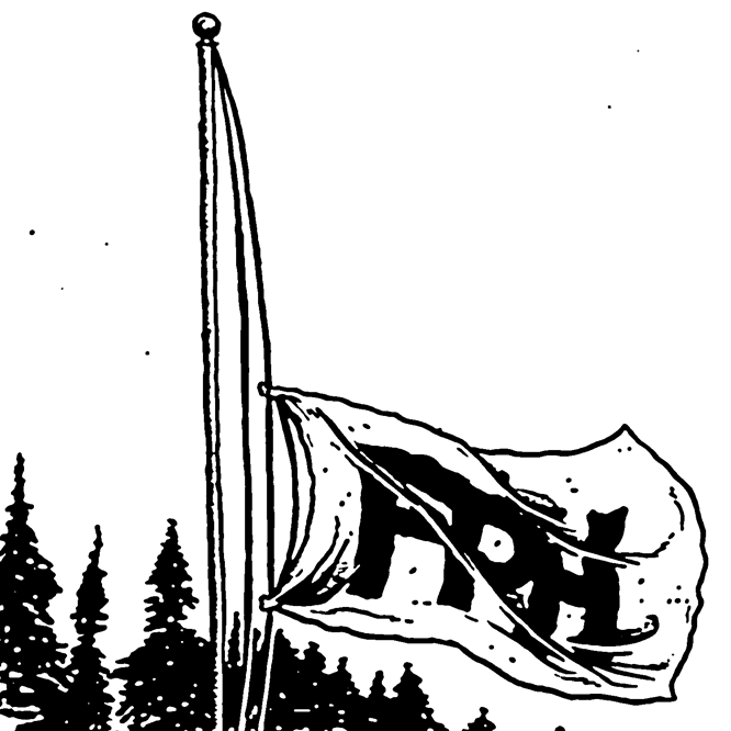 Free Press Houston white flag illustration by Shelby Hohl.