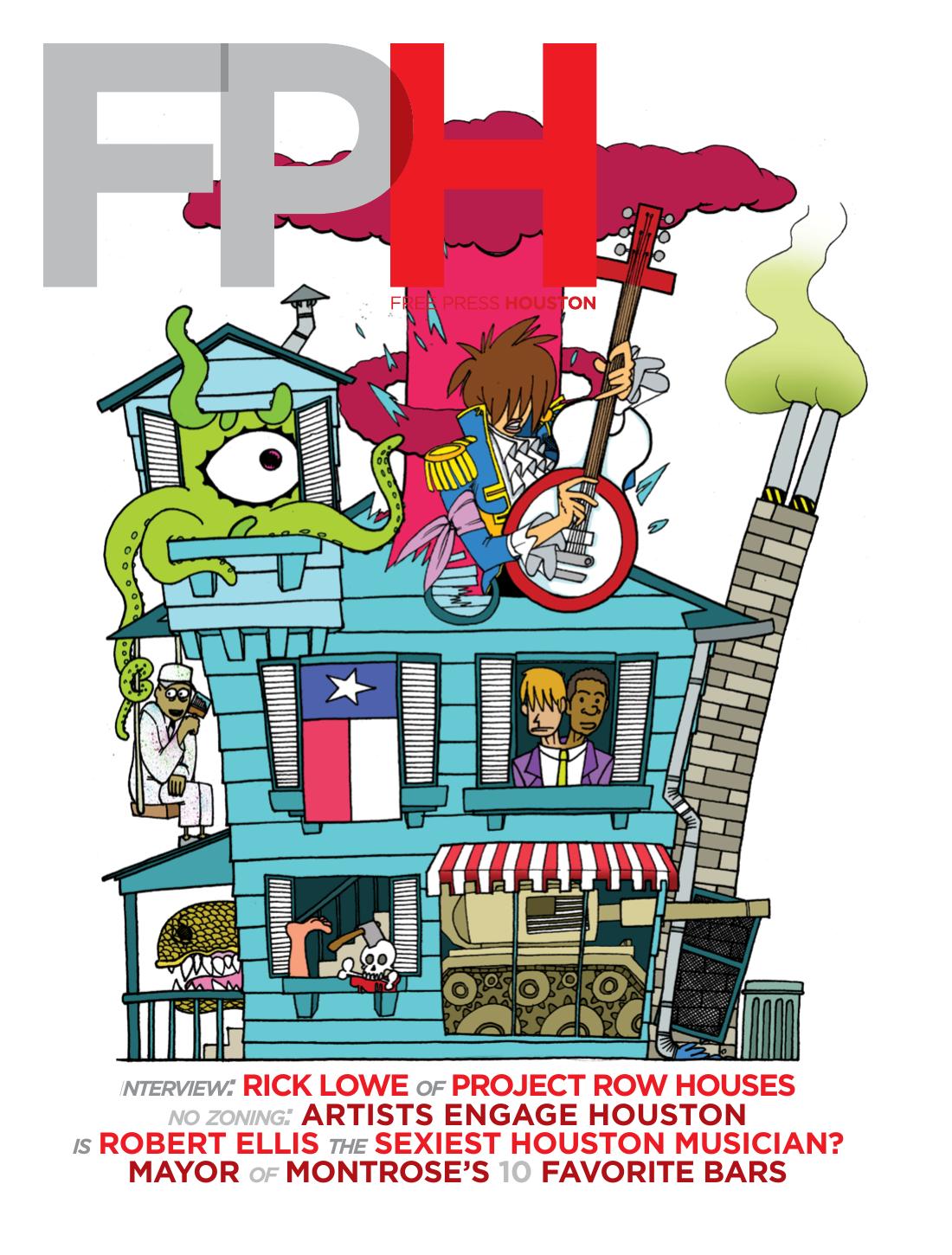 Free Press Houston cover, APRIL 2009