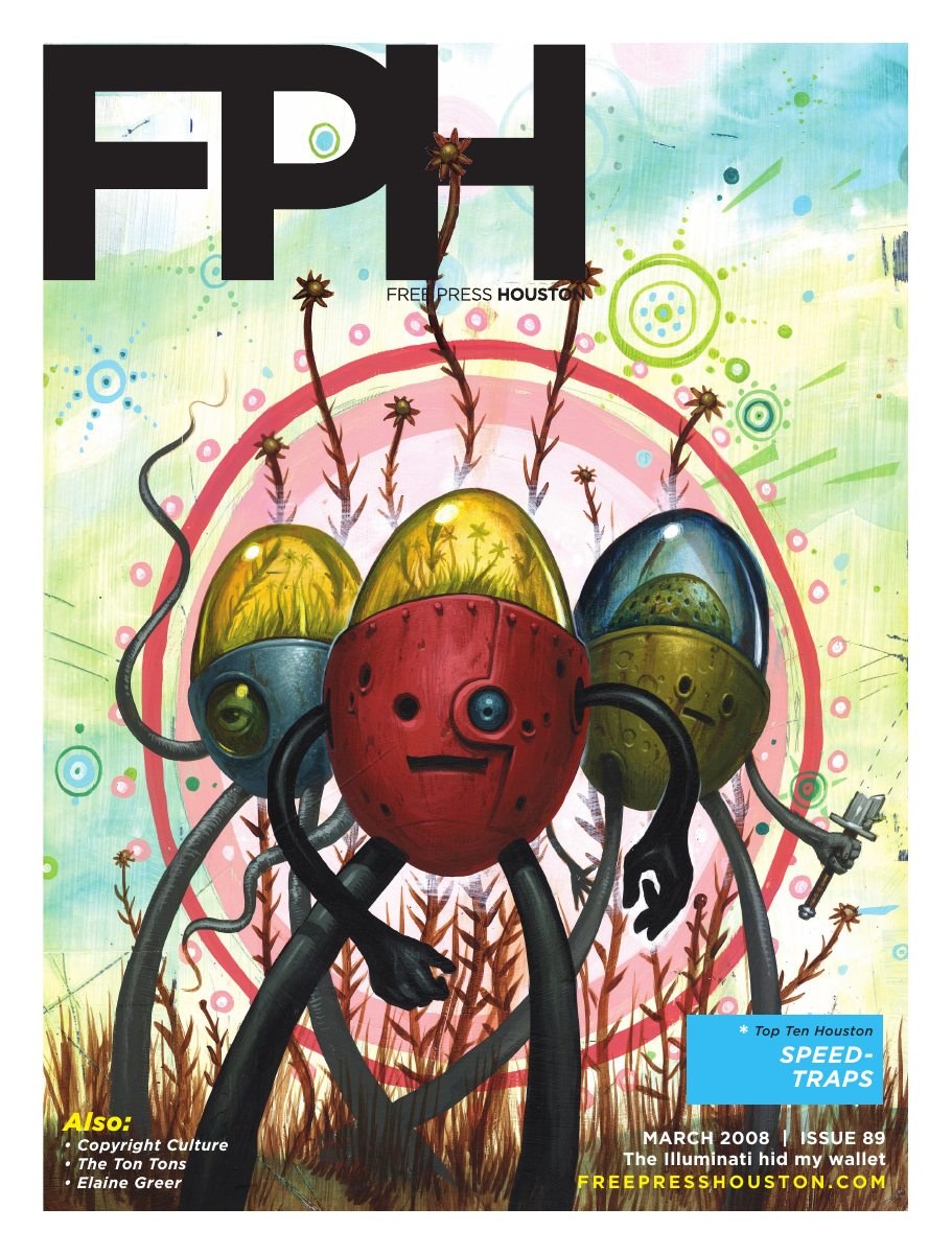 Free Press Houston cover, March 2008