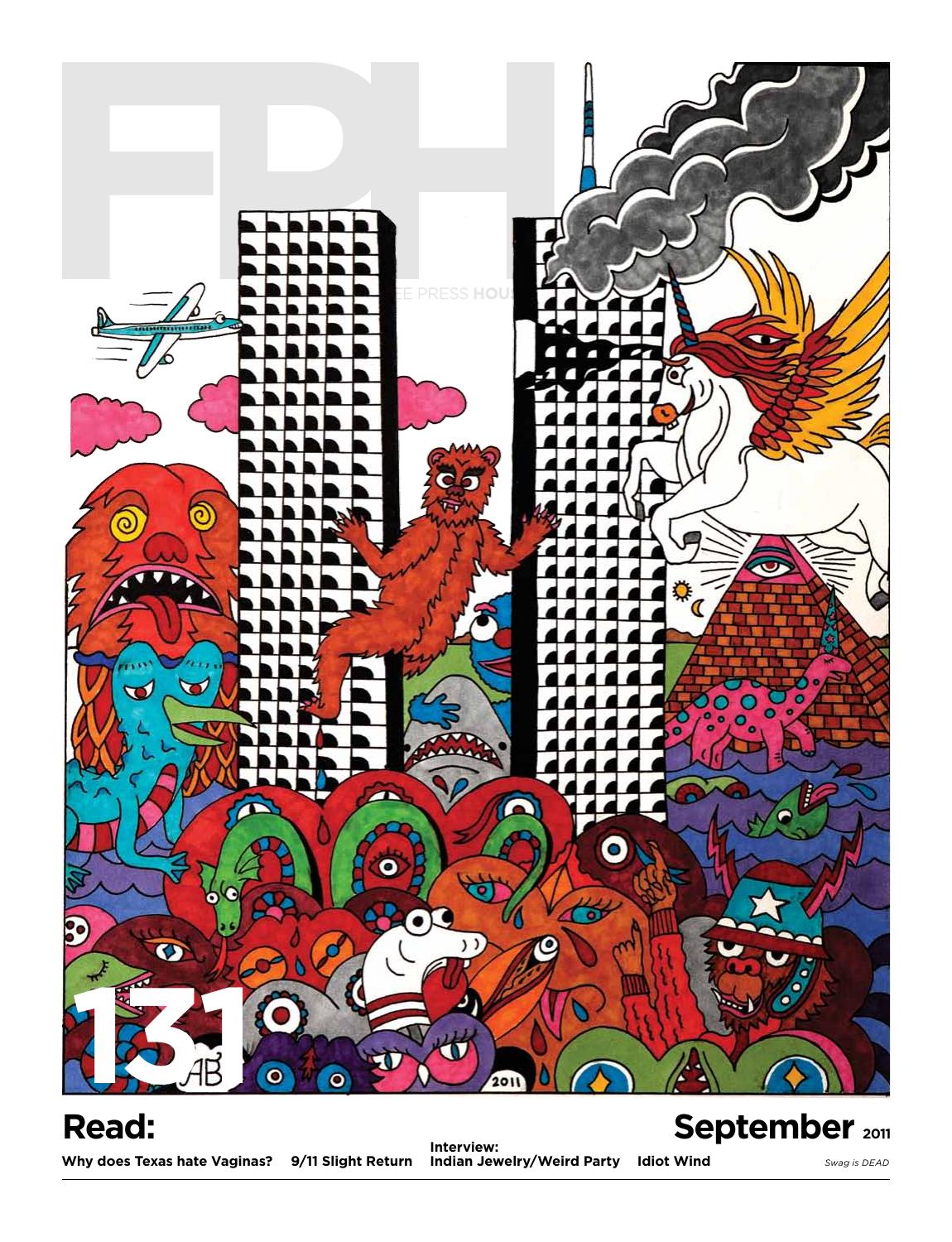 Free Press Houston cover, SEPTEMBER 2011