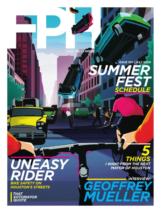 Free Press Houston cover, July 2009