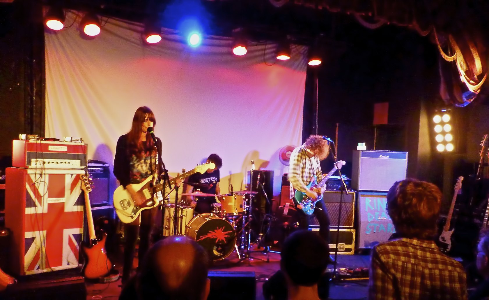 Ringo Deathstarr performing at The Globe in Cardiff, November 2010