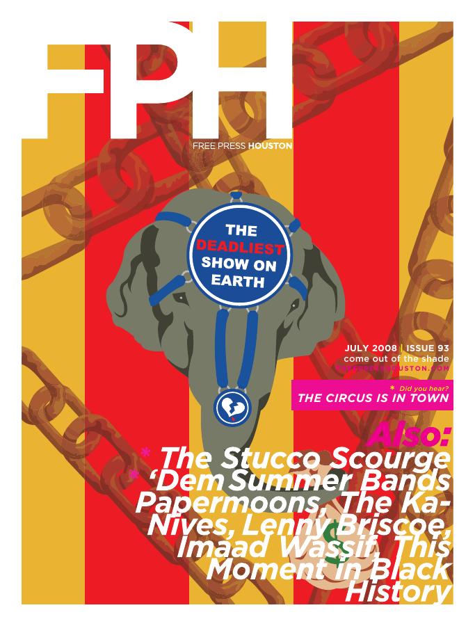 Free Press Houston cover, July 2008