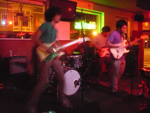 Young Mammals performing at The Happy Dog, 2010