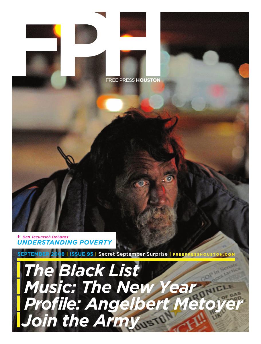 Free Press Houston cover, September 2008