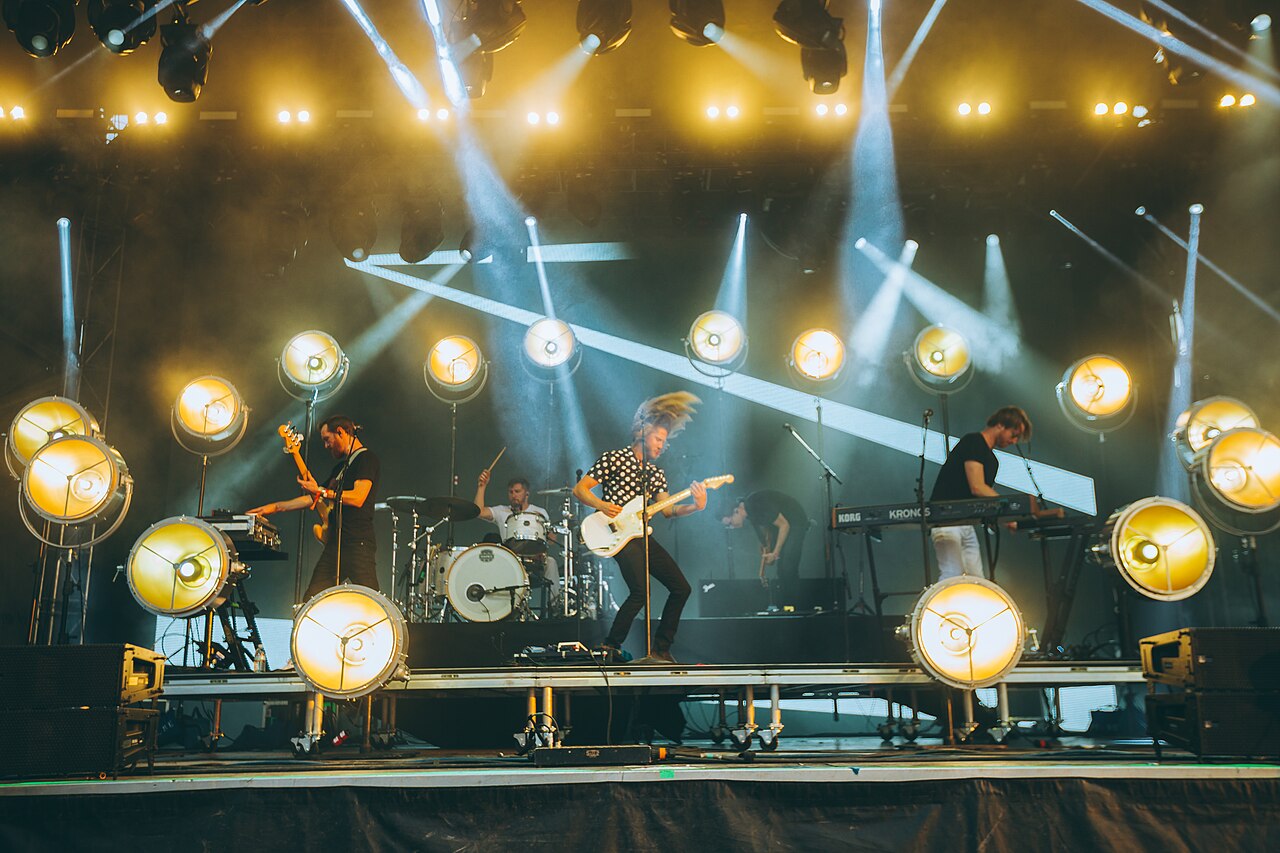 Moon Taxi, sourced portrait photograph (2018)
