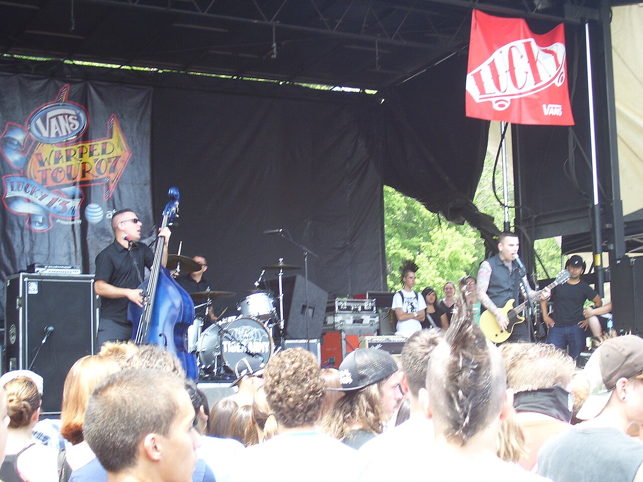 Tiger Army, sourced portrait photograph (2007)