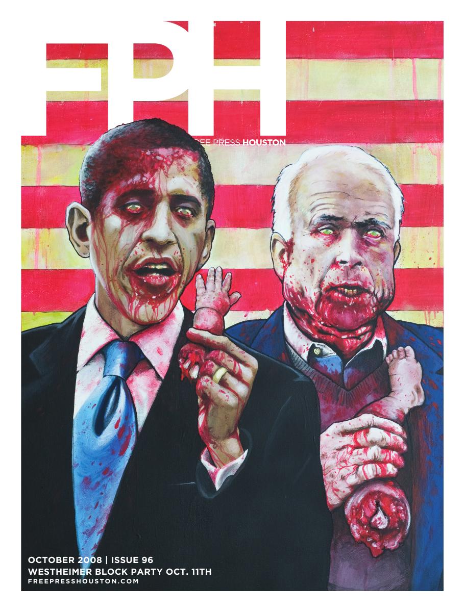 Free Press Houston cover, October 2008