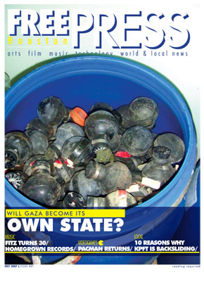 Free Press Houston cover, JULY 2007