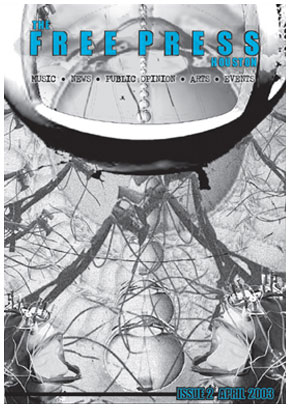 Free Press Houston cover, APRIL 2003