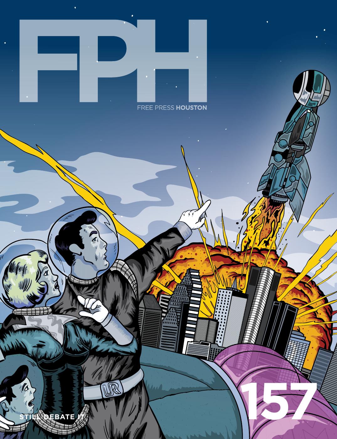 Free Press Houston cover, OCTOBER 2013