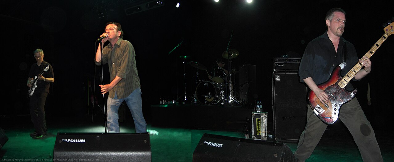 The Jesus Lizard, sourced portrait photograph (2009)