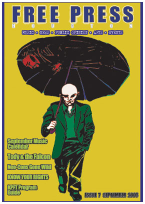 Free Press Houston cover, SEPTEMBER 2003