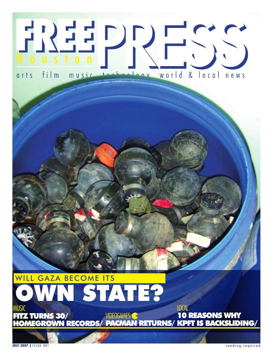 Free Press Houston cover, July 2007