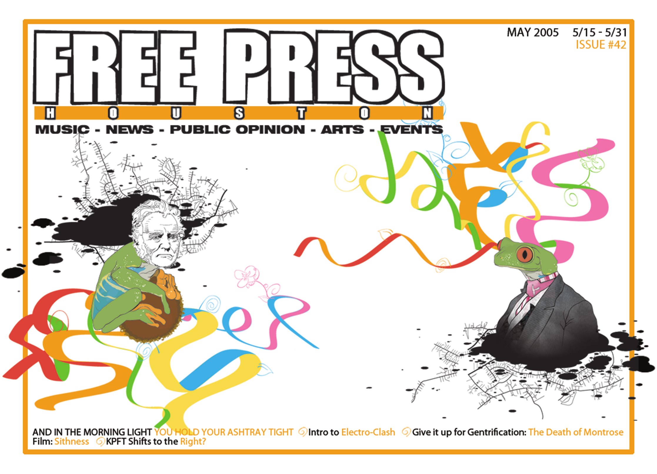 Free Press Houston cover, May 2005
