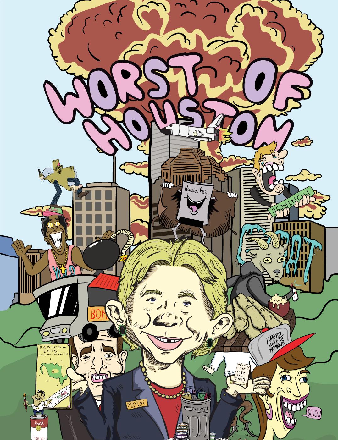 Free Press Houston cover, JANUARY 2013
